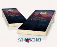 "Transylvania Romance" Cornhole Set